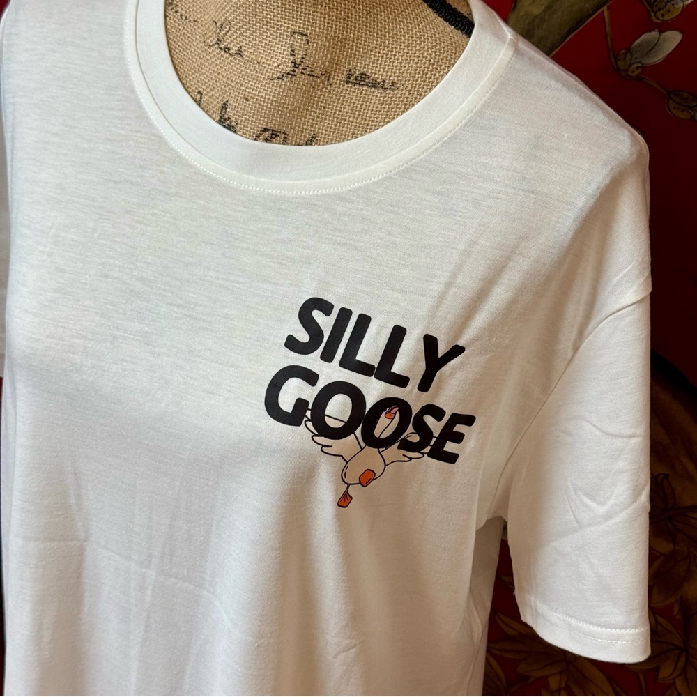🆕 Women’s “Silly Goose University” Tee | #T55 - Picture 5 of 10